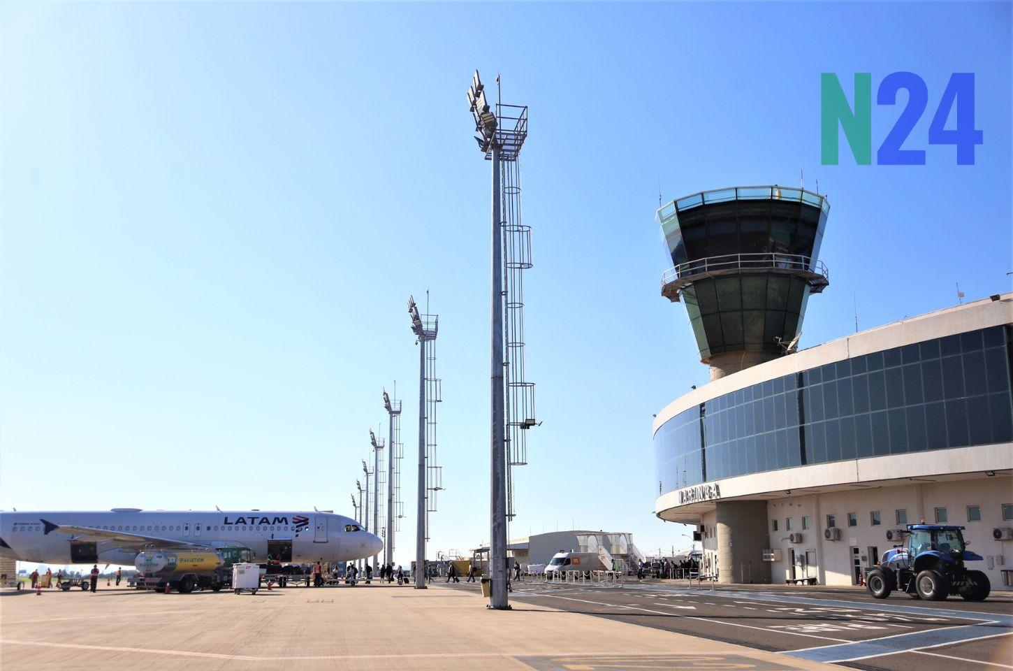 Com aumento no fluxo de passageiros, Aeroporto de Maringá passa a ter novo voo diário e direto para Guarulhos
