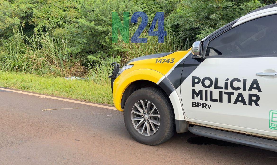 Tragédia na PR-455: Ciclista Morre em Colisão com Caminhão