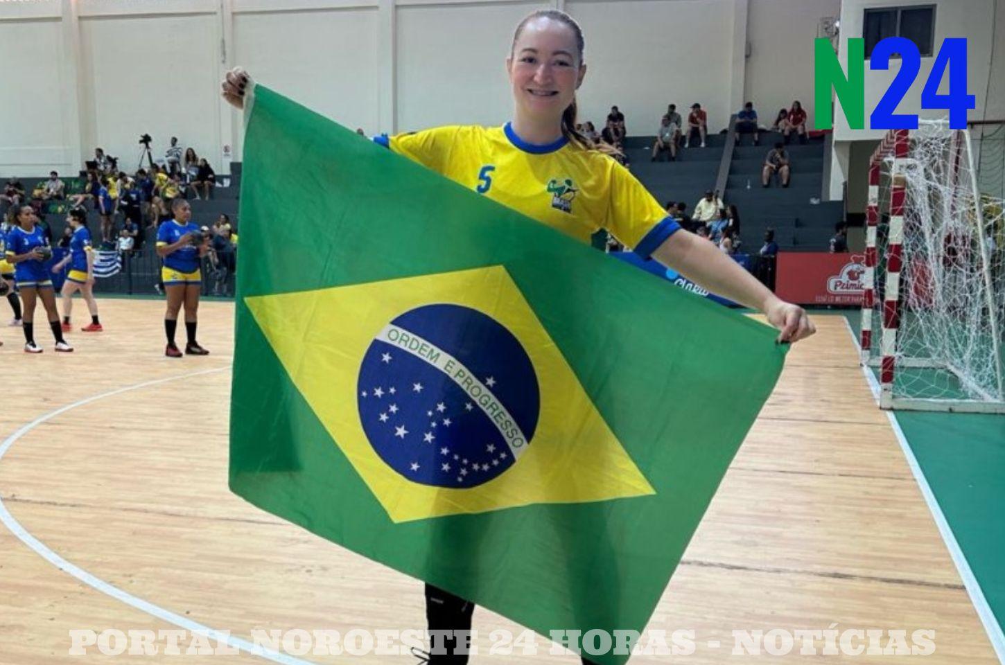 Atleta e Professora de Sarandi Conquista o Título da Copa América de Handebol Master