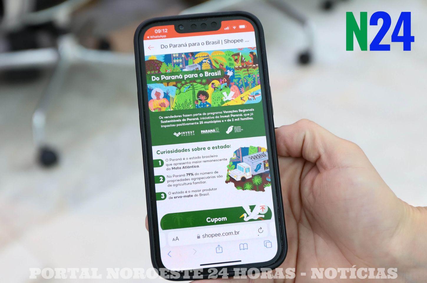 Invest Paraná e Shopee Capacitam Empreendedores Locais para Vender Online