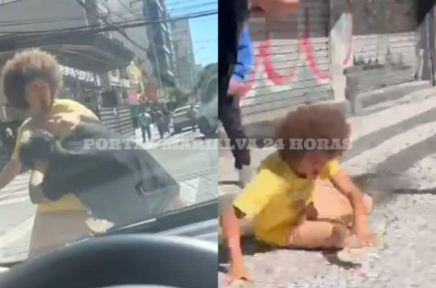 Deputado Estadual Renato Freitas é Flagrado em Briga no Centro de Curitiba; Vídeo Causa Repercussão