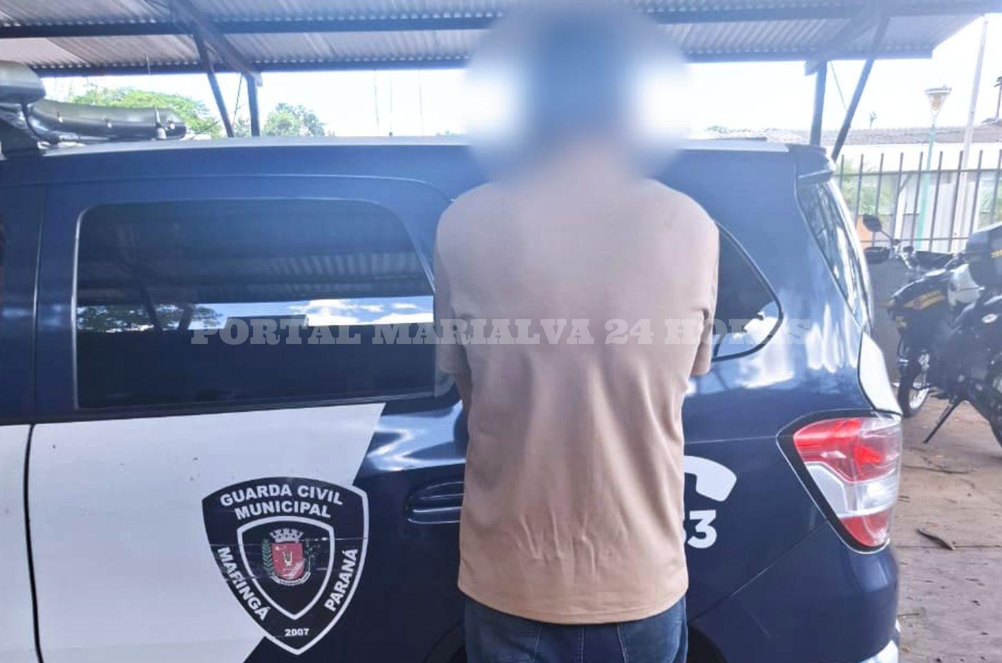 Em Patrulhamento, Homem Aborda Guarda Civil de Maringá e Pede Para Ser Preso