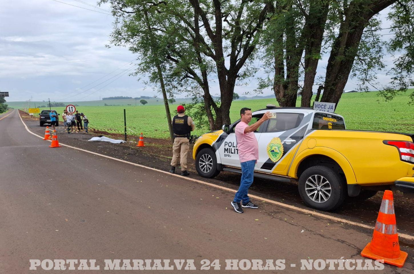 Homem de 48 Anos Morre Após Mal Súbito Enquanto Caminhava às Margens da PR-551