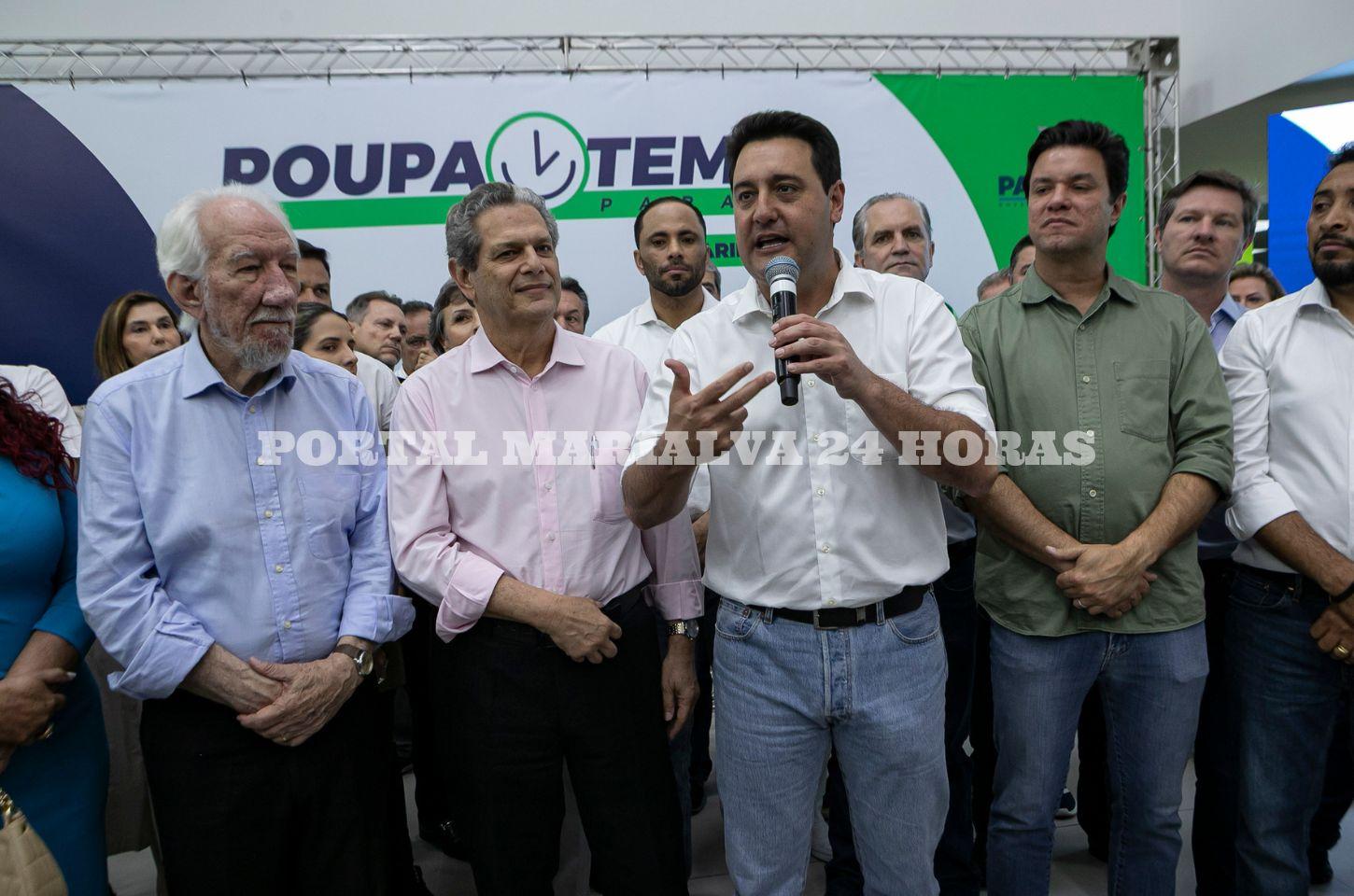 Ratinho Junior inaugura Poupatempo de Maringá; unidades já fizeram 45 mil atendimentos