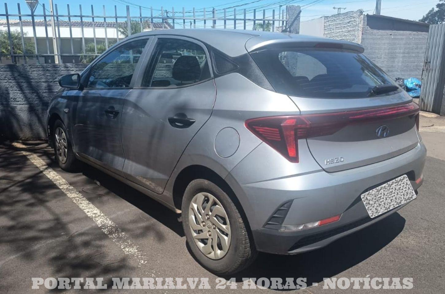 Veículo com Alerta de Furto em Minas Gerais é Localizado no Estacionamento de Posto em Maringá