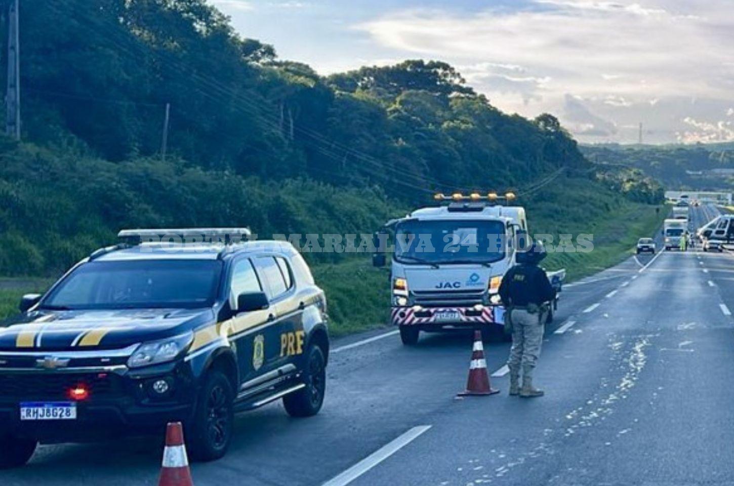 Rodovida 2025/2026: PRF registra redução de 53% nas mortes na Operação Natal 2025 no Paraná