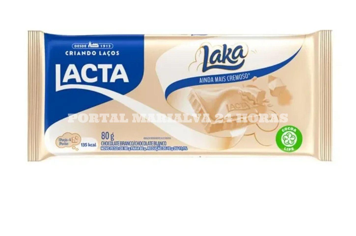 Atenção: Lote de chocolate Laka tem recolhimento determinado pela Anvisa por erro em rótulo