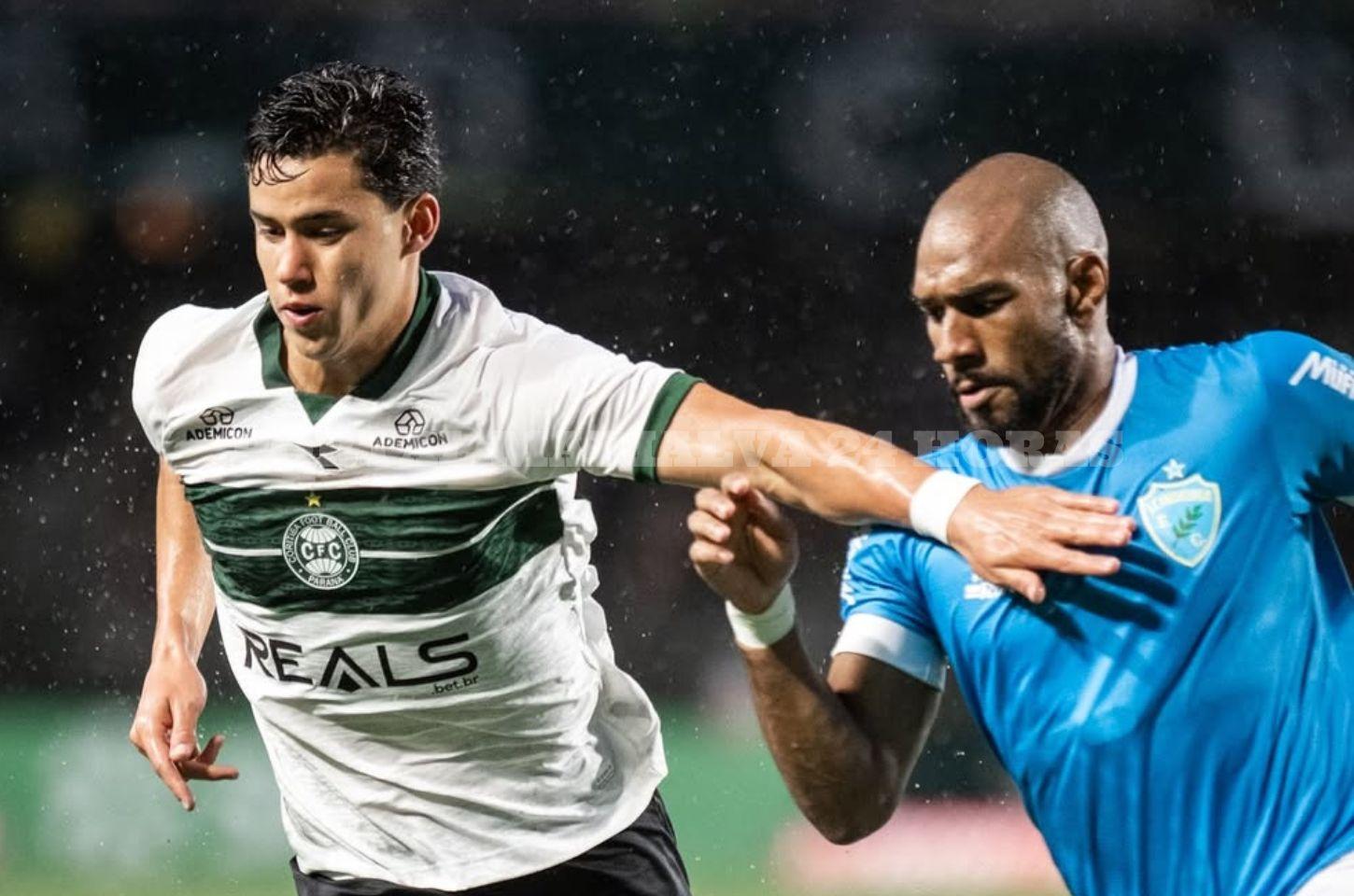 Em jogo dramático, Coritiba e Londrina empatam em 2 a 2 no Couto Pereira