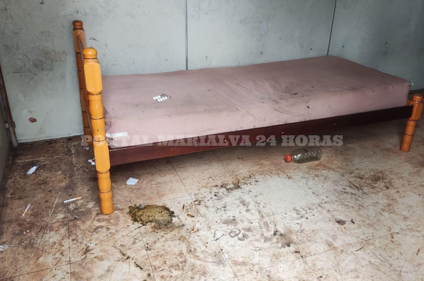 SAMU, GCM e Defesa Civil de Marialva mobilizam resgate de homem preso em base de energia/telefonia