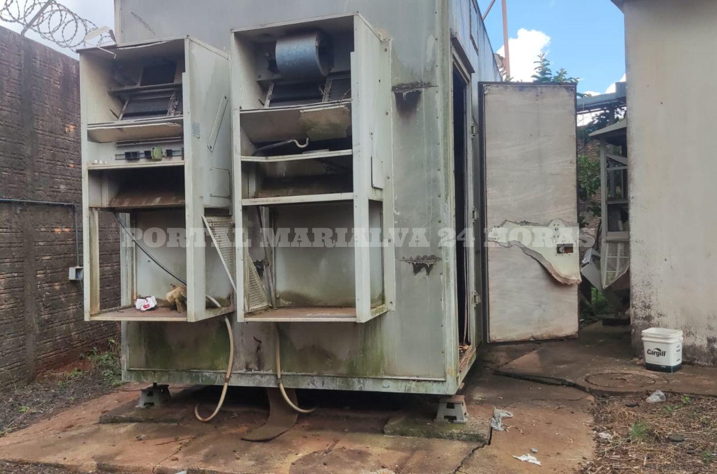 SAMU, GCM e Defesa Civil de Marialva mobilizam resgate de homem preso em base de energia/telefonia