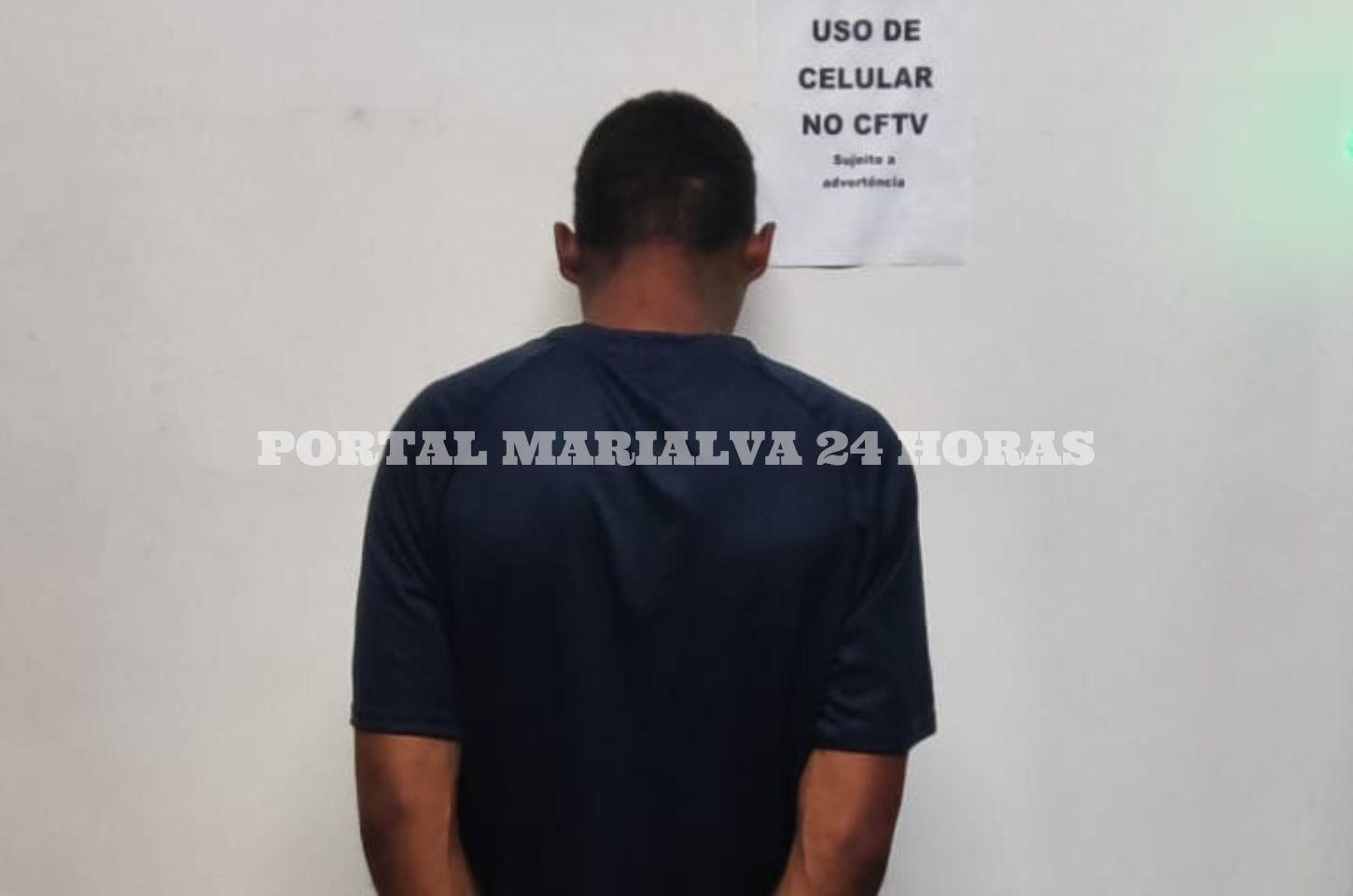 GCM de Marialva prende homem com mandado de prisão que entrava na cidade como morador de rua