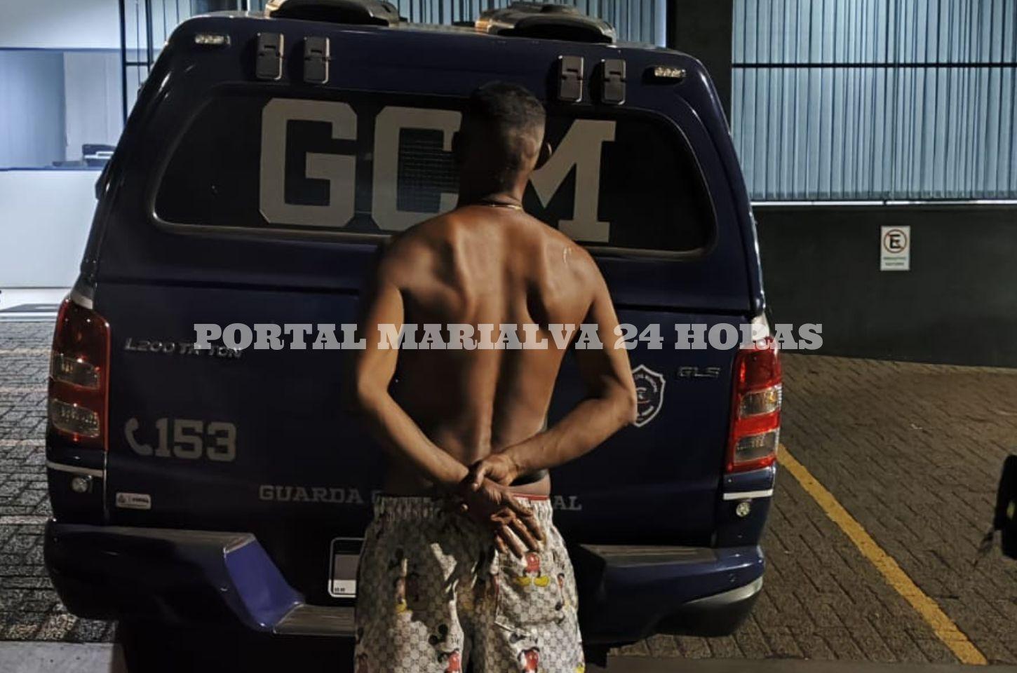 GCM de Marialva prende homem pela segunda vez na mesma semana por crime de Maria da Penha