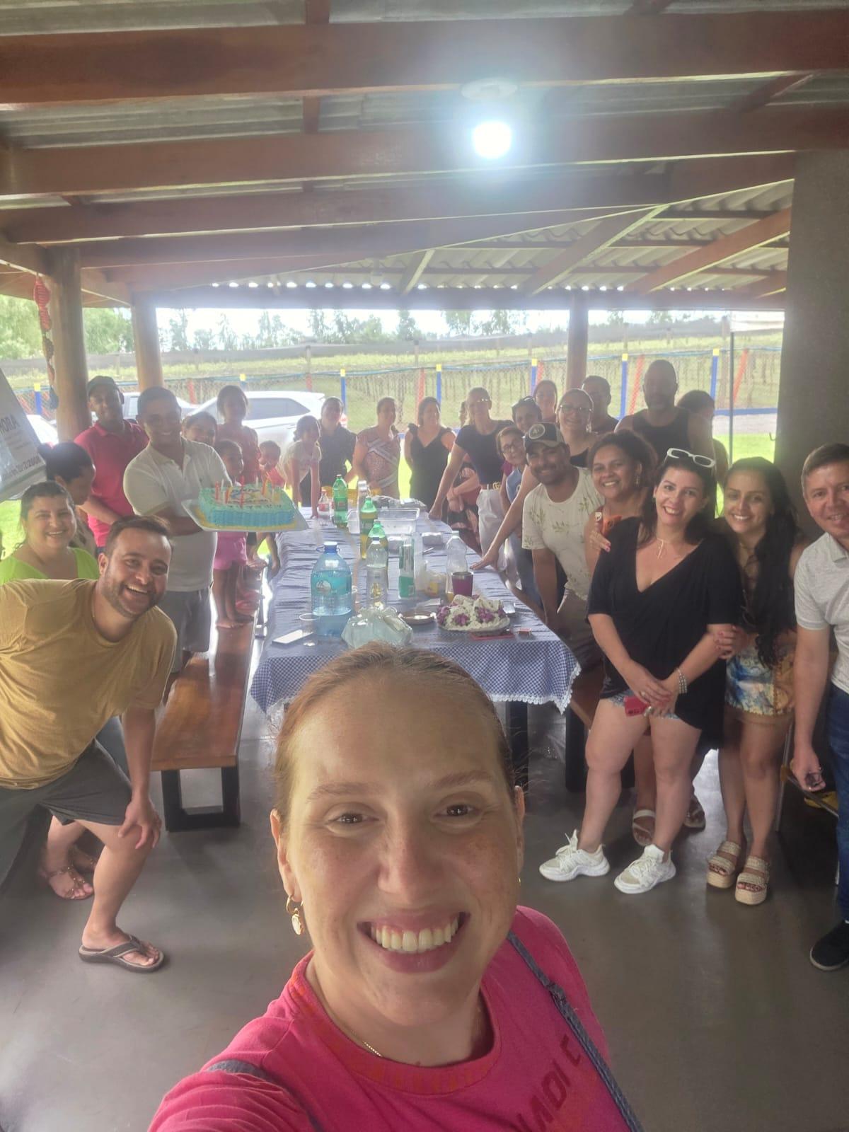 Voluntários e colaboradores do Projeto A Mil Por Hora