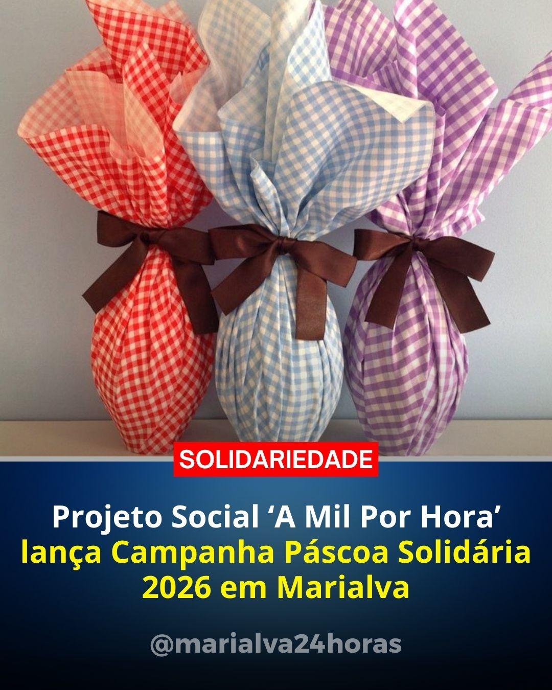 Projeto Social ‘A Mil Por Hora’ lança Campanha Páscoa Solidária 2026 em Marialva