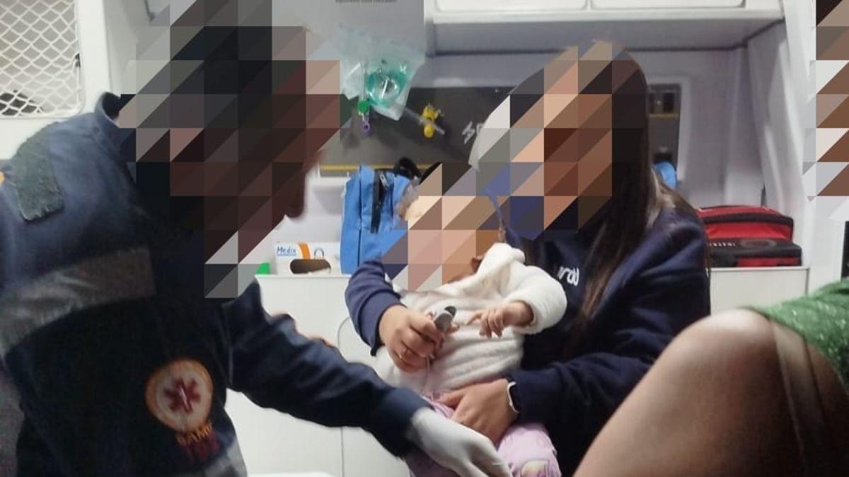 Guarda Municipal salva criança engasgada em Iguatemi antes da chegada do Samu